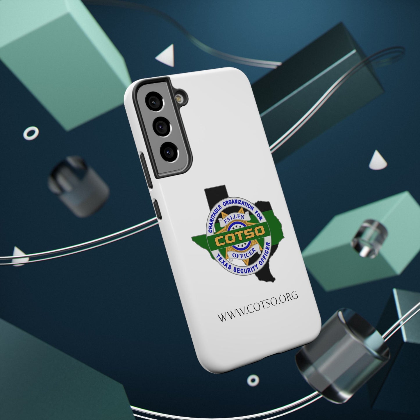 Thin Green Line Impact-Resistant Phone Cases