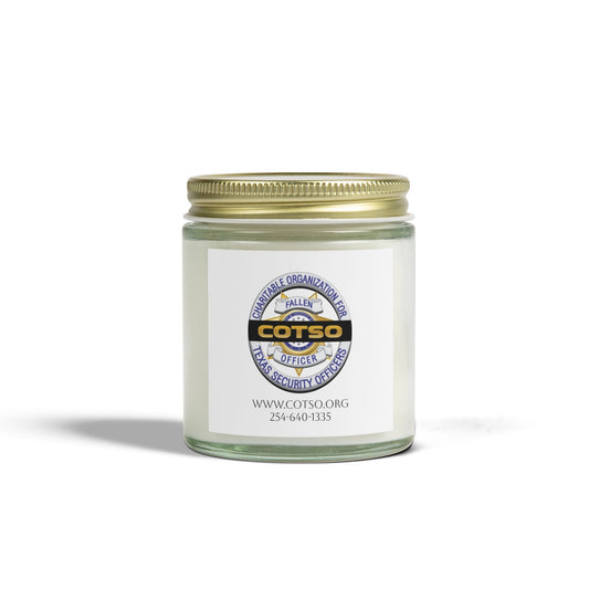 Scented Candles, Coconut Apricot Wax (4oz, 9oz); White Label