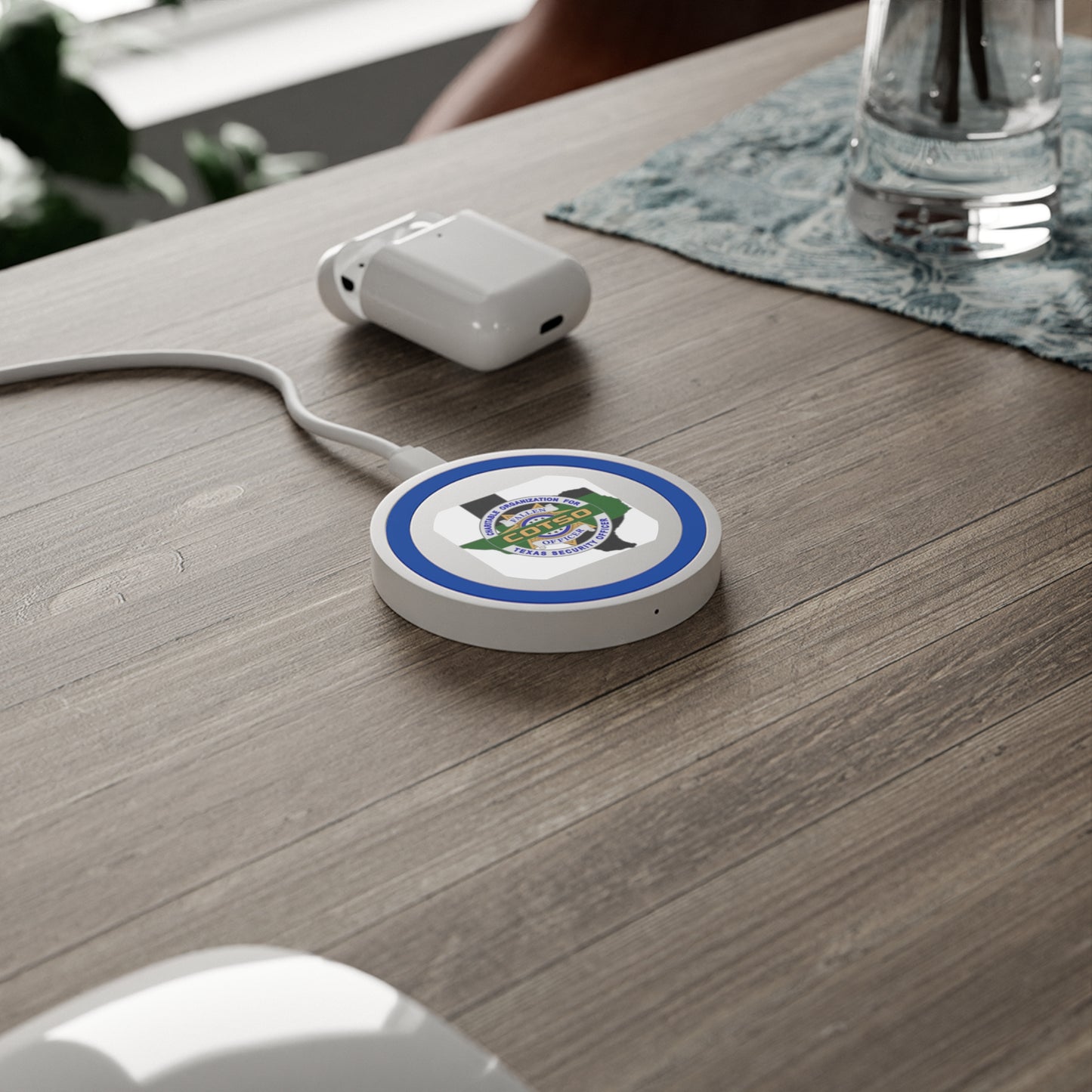 Thin Green Line Quake Wireless Charging Pad
