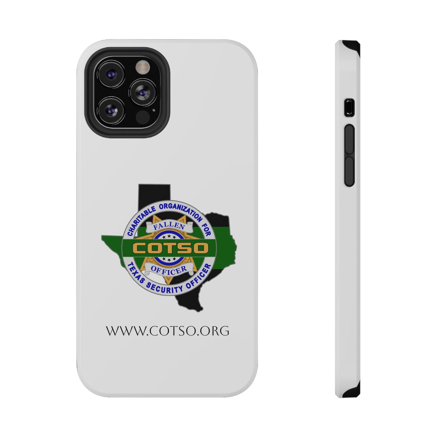 Thin Green Line Impact-Resistant Phone Cases