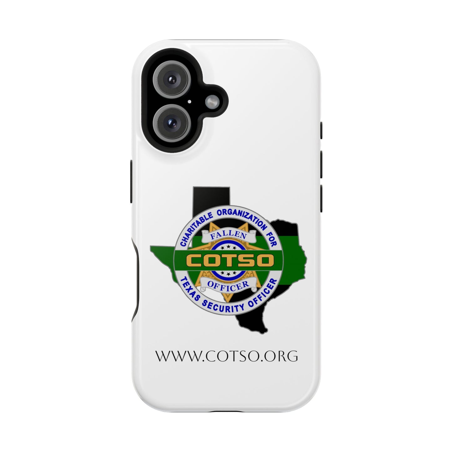 Thin Green Line Impact-Resistant Phone Cases