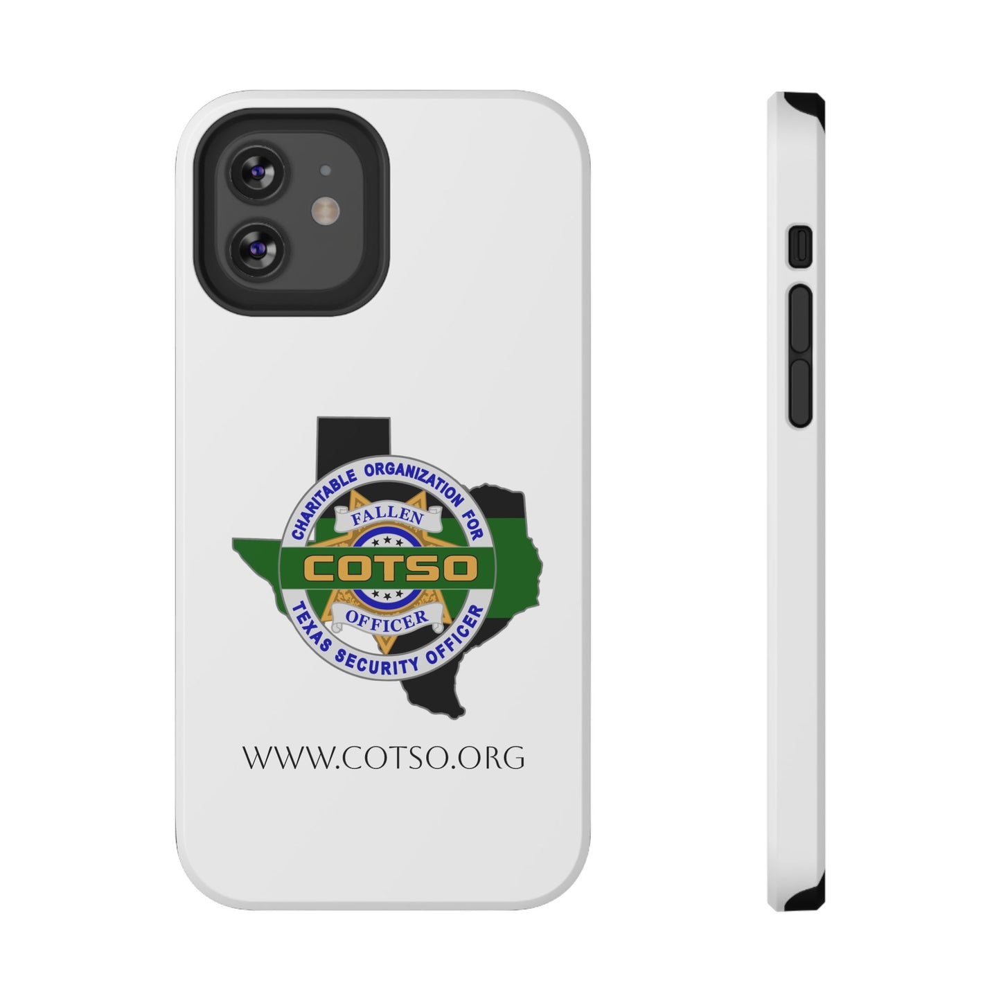 Thin Green Line Impact-Resistant Phone Cases