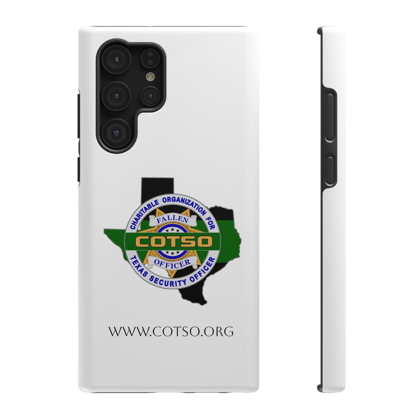Thin Green Line Impact-Resistant Phone Cases