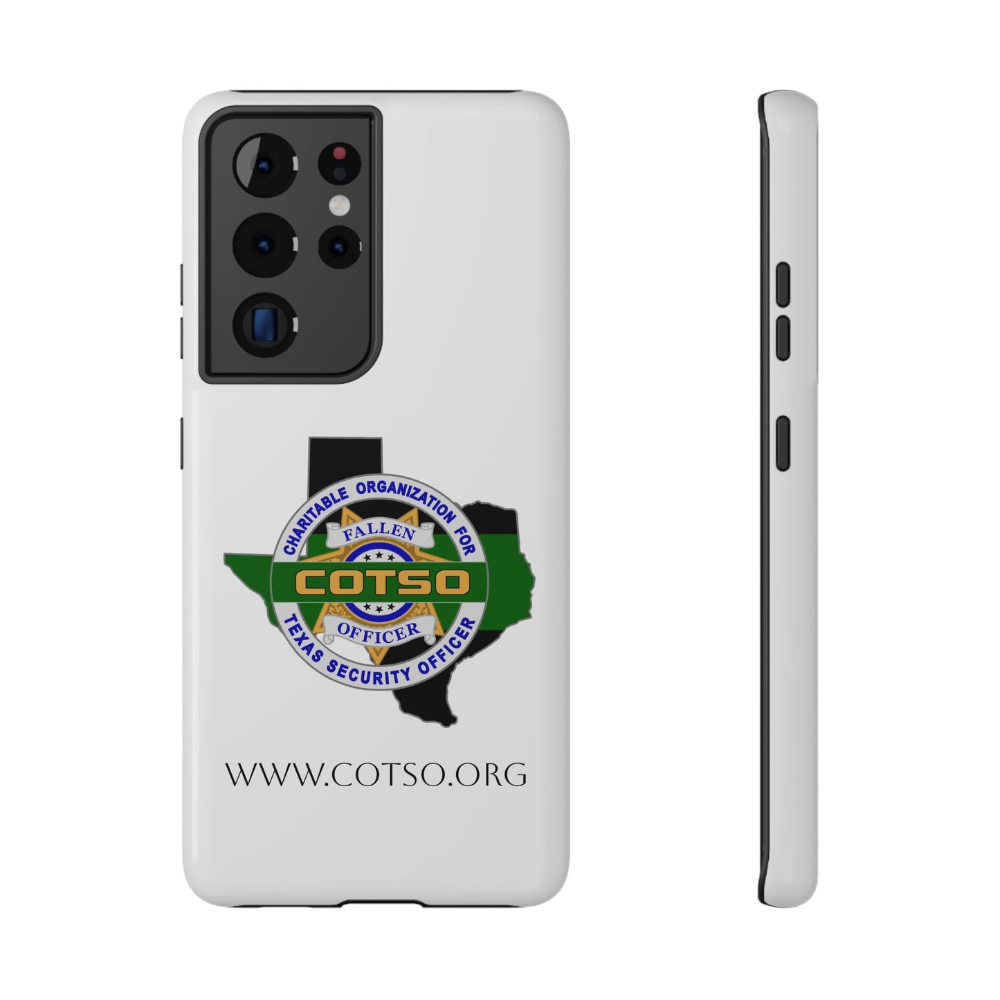 Thin Green Line Impact-Resistant Phone Cases