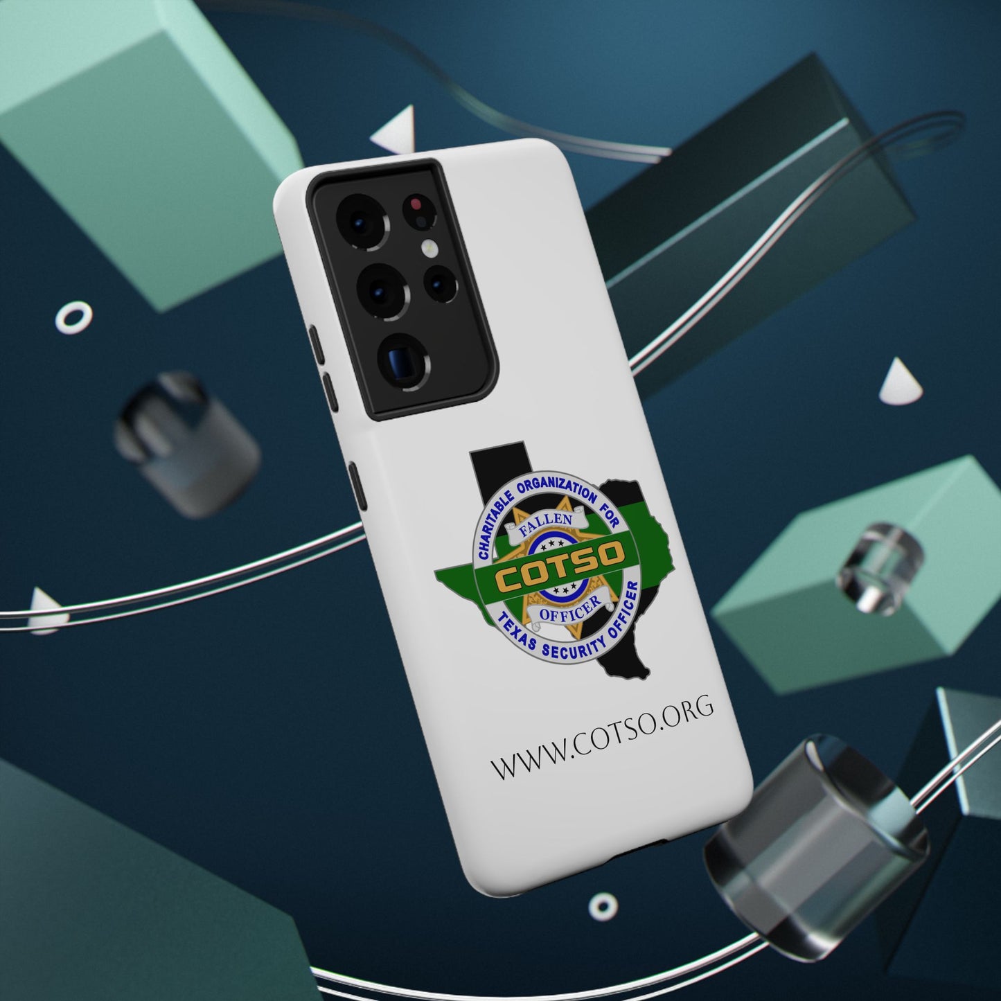 Thin Green Line Impact-Resistant Phone Cases