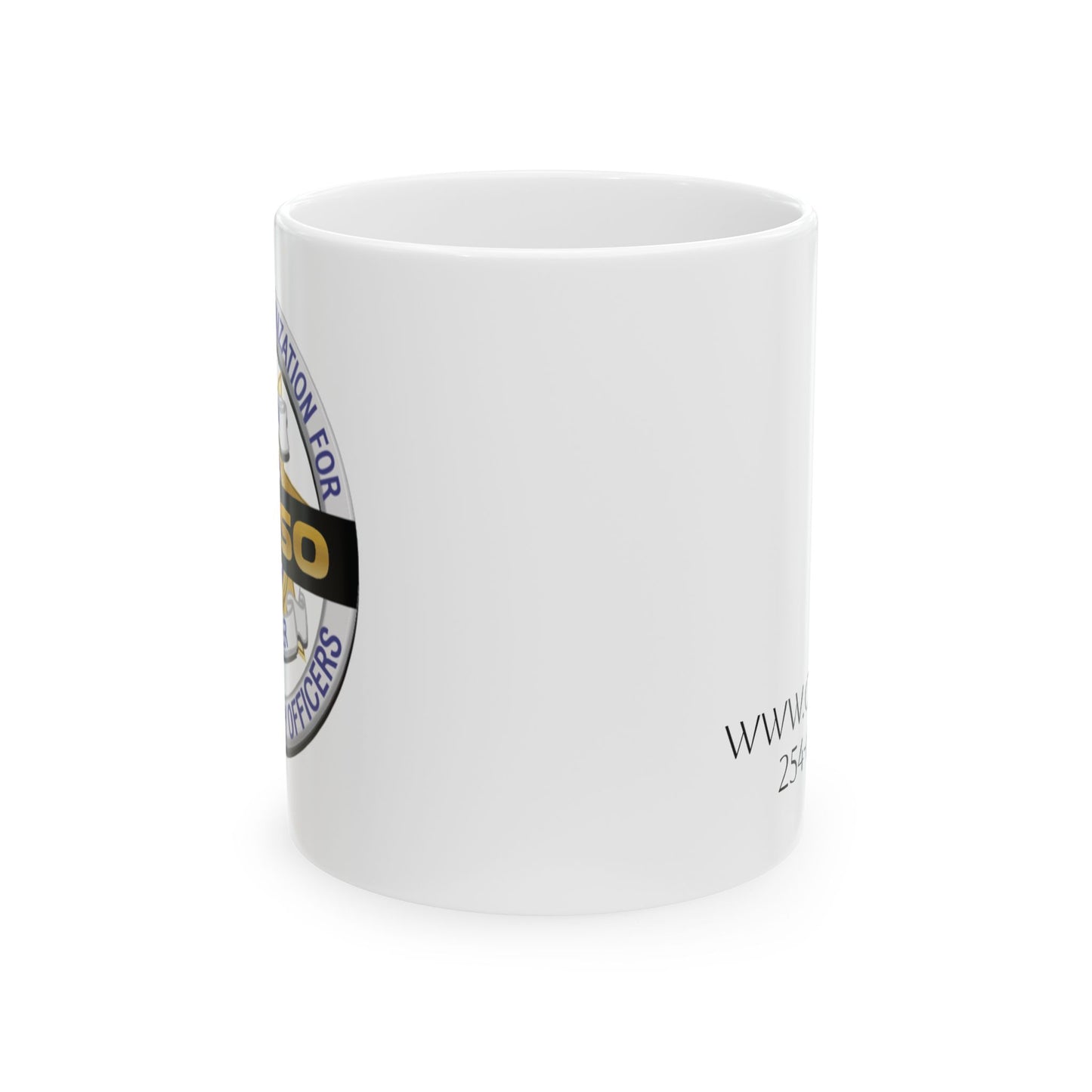 Ceramic Mug, (11oz)