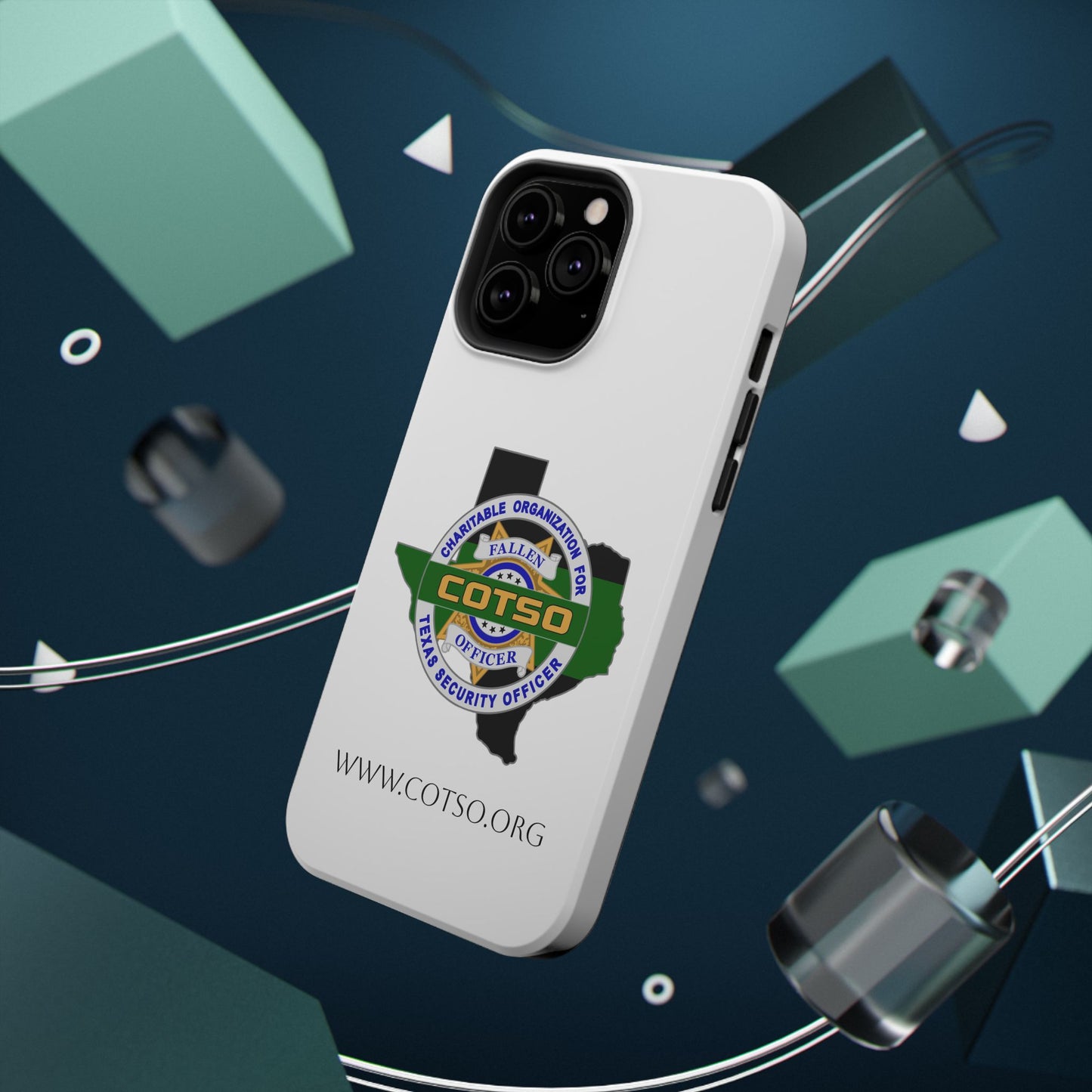 Thin Green Line Impact-Resistant Phone Cases