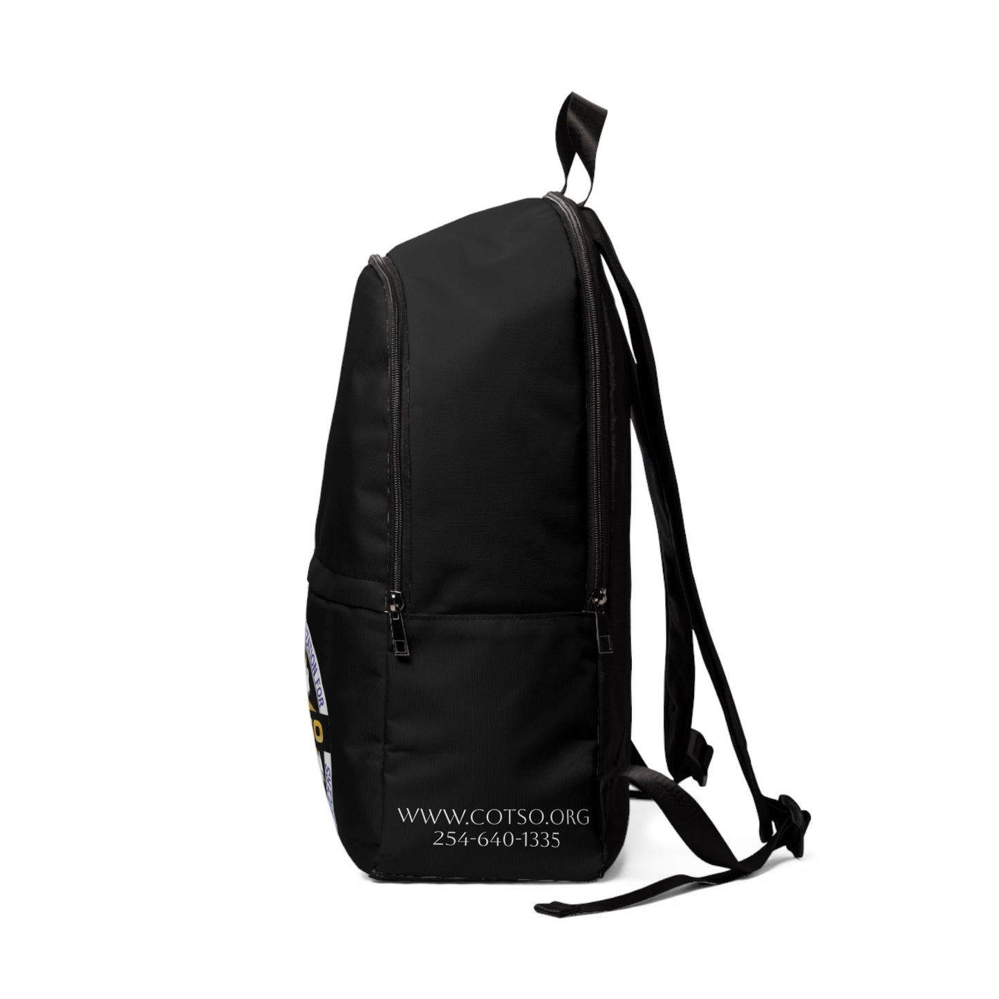 Fabric Backpack, Black
