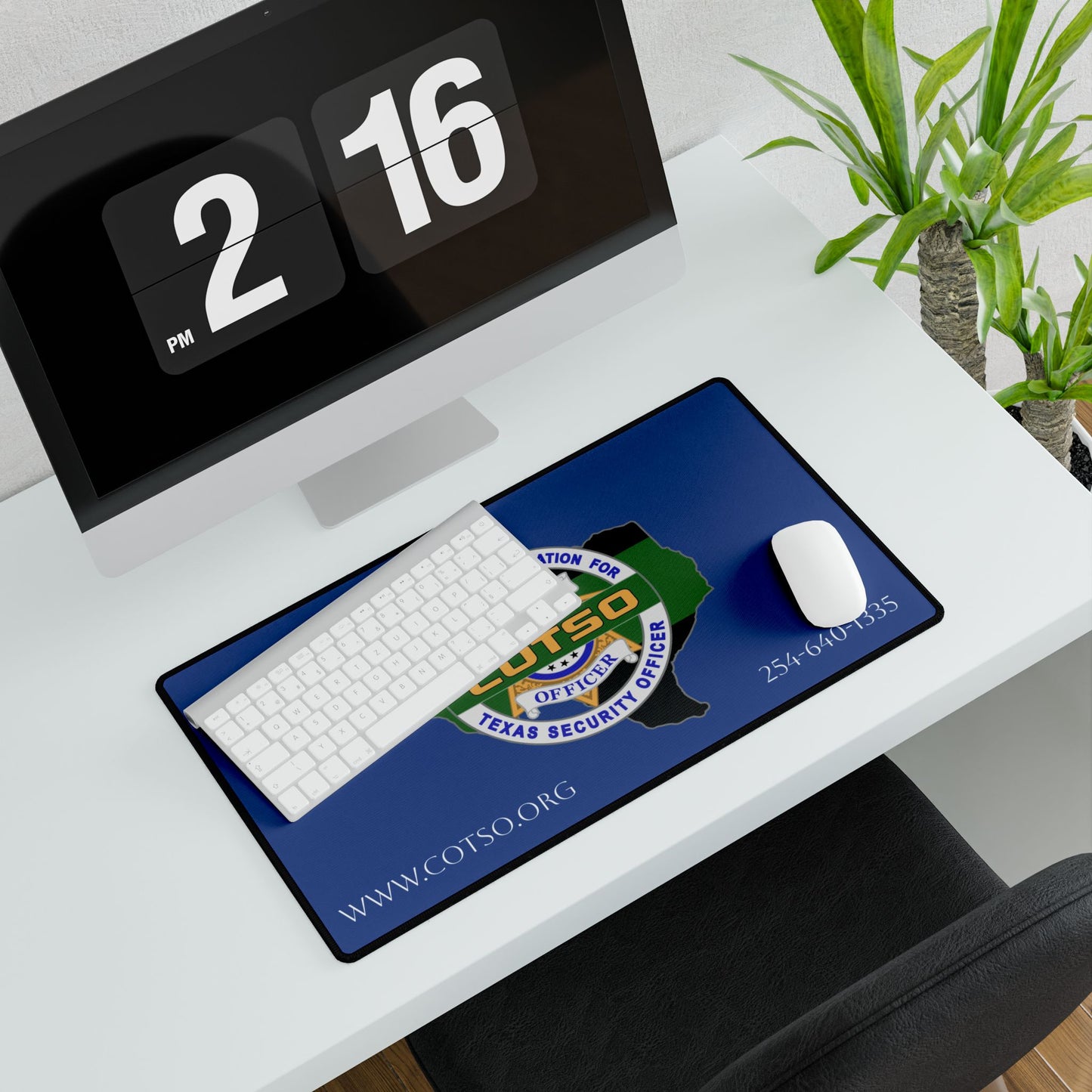 Thin Green Line Desk Mats and mouse pad