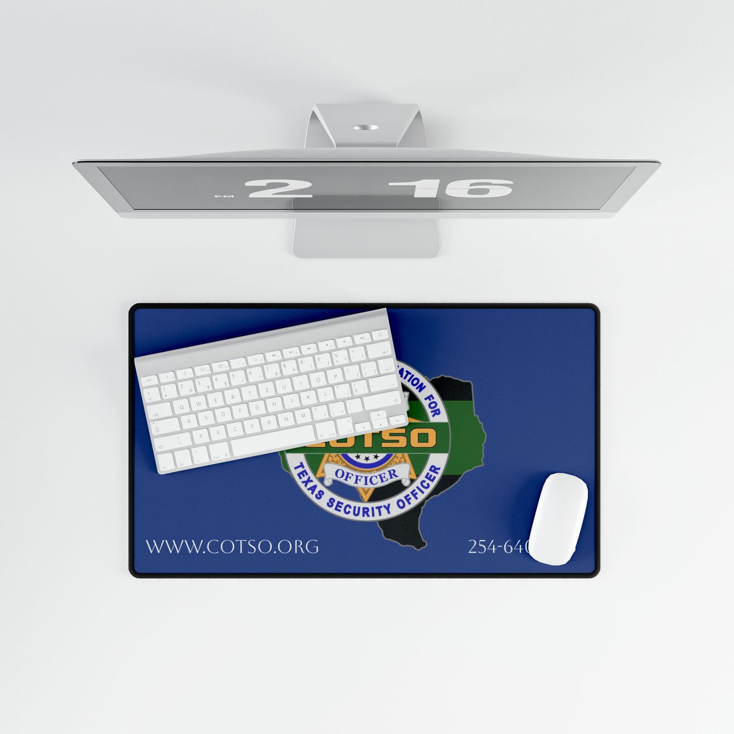 Thin Green Line Desk Mats and mouse pad