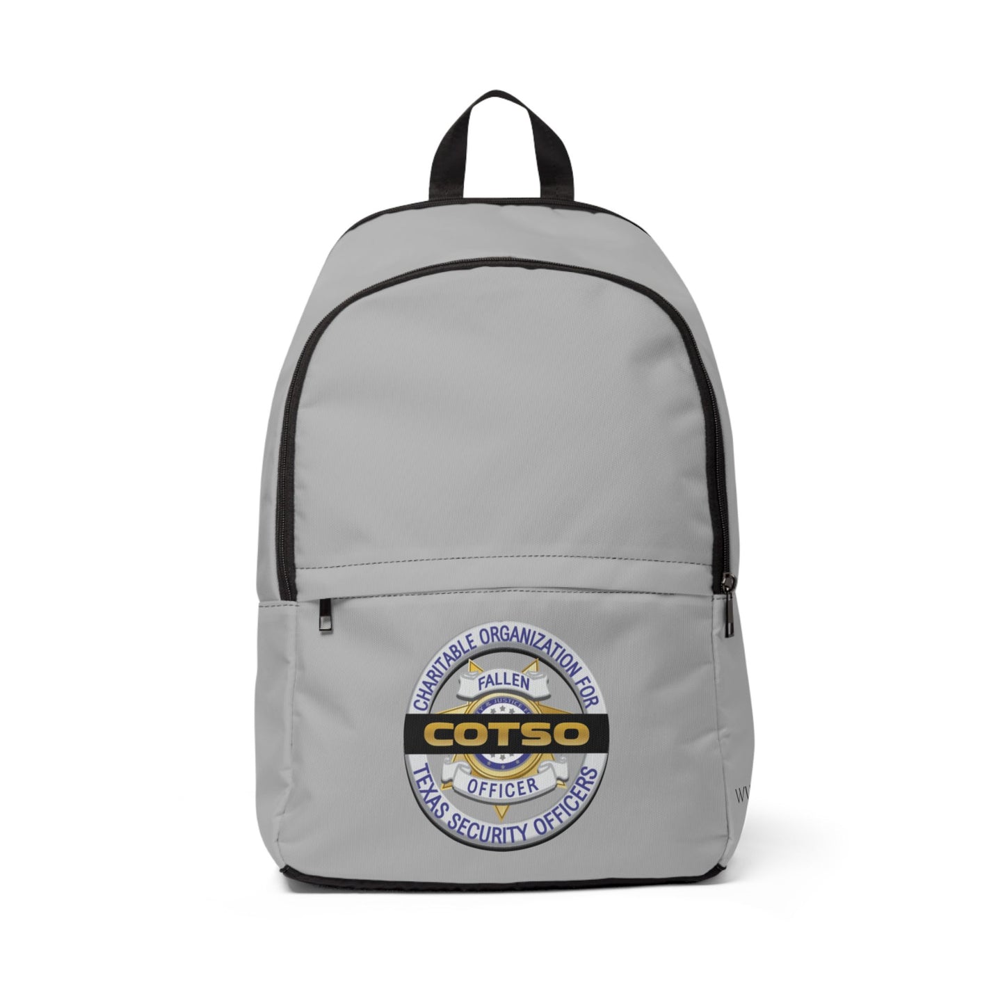 Fabric Backpack, Gray