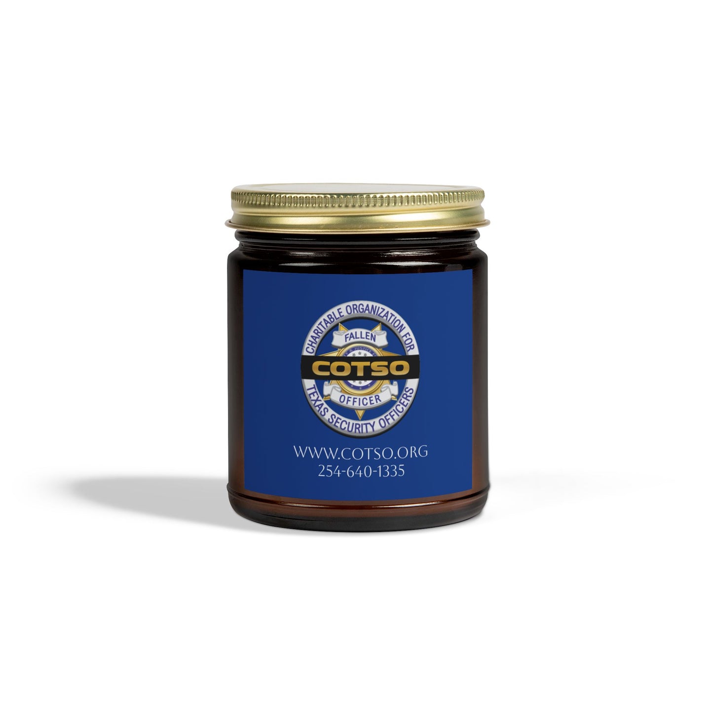 Scented Candles, Coconut Apricot Wax (4oz, 9oz); Blue Label
