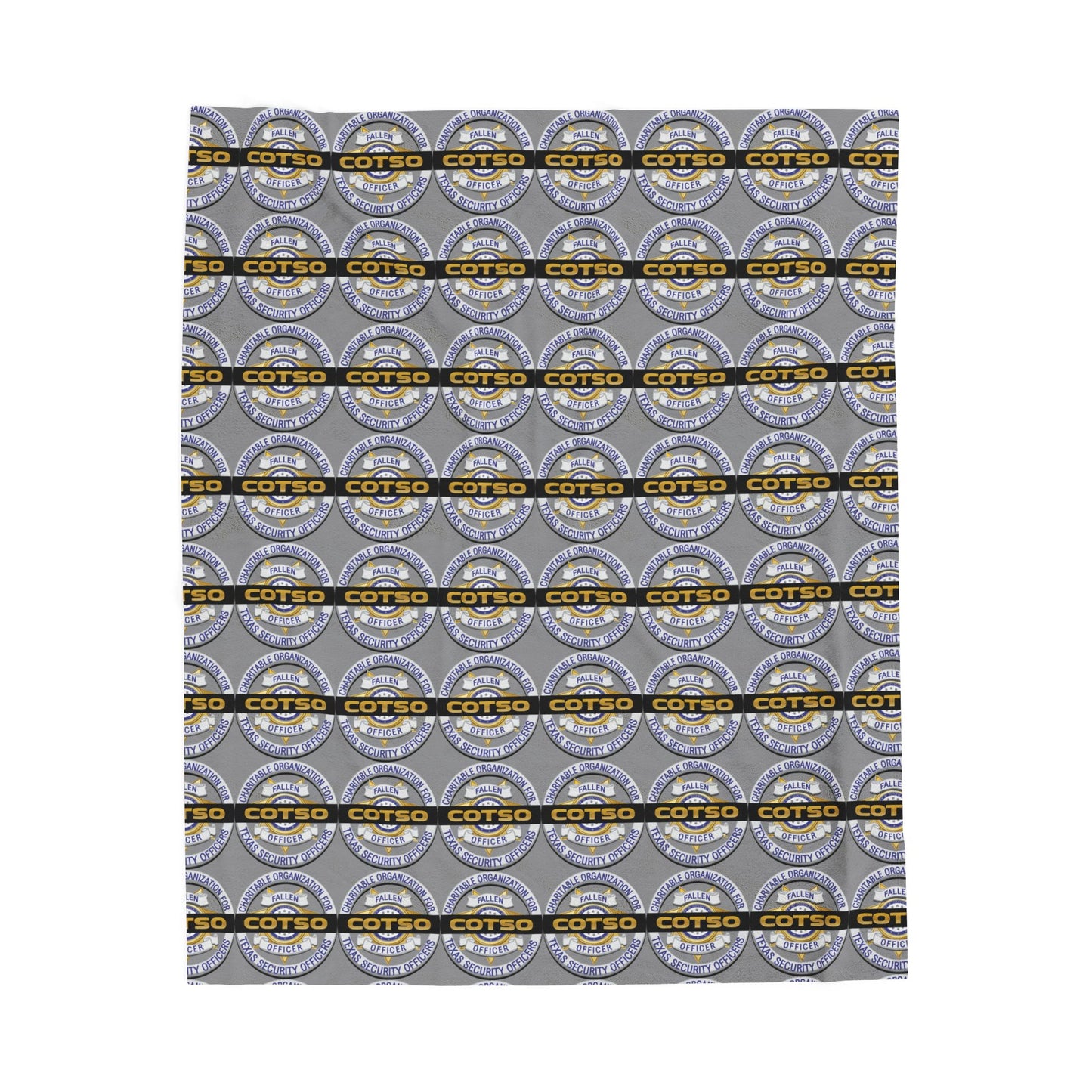 Velveteen Plush Blanket, Gray, style 2