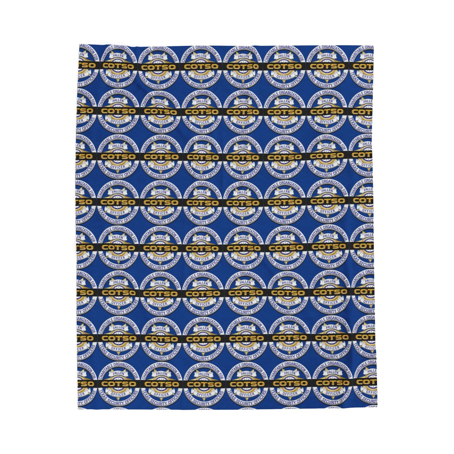 Velveteen Plush Blanket, Blue style 2