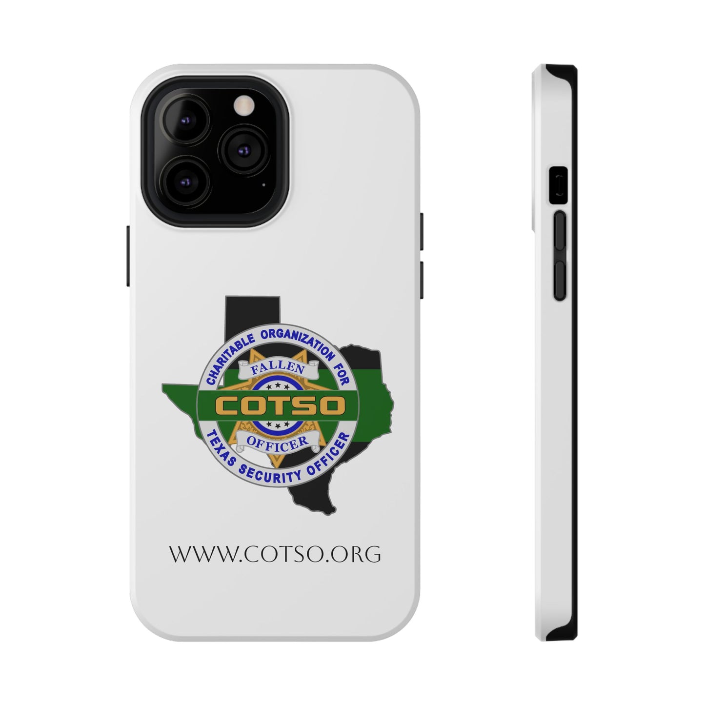 Thin Green Line Impact-Resistant Phone Cases
