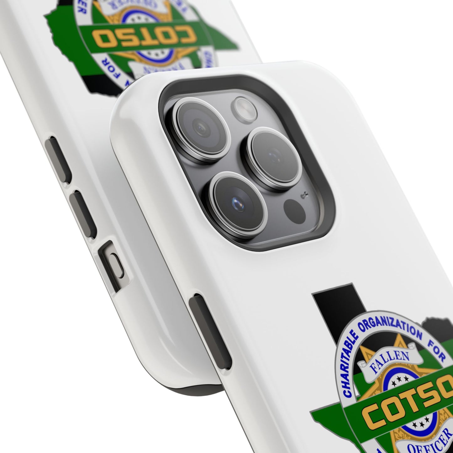 Thin Green Line Impact-Resistant Phone Cases