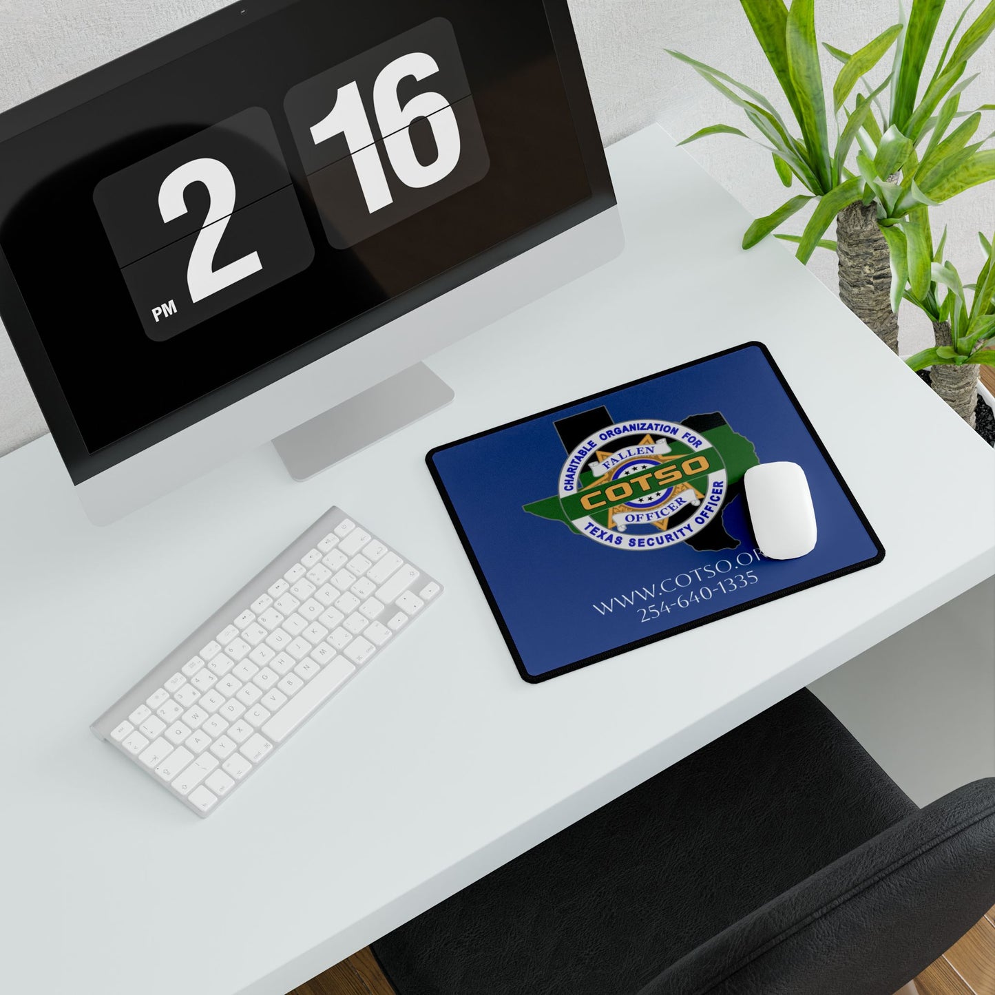 Thin Green Line Desk Mats and mouse pad