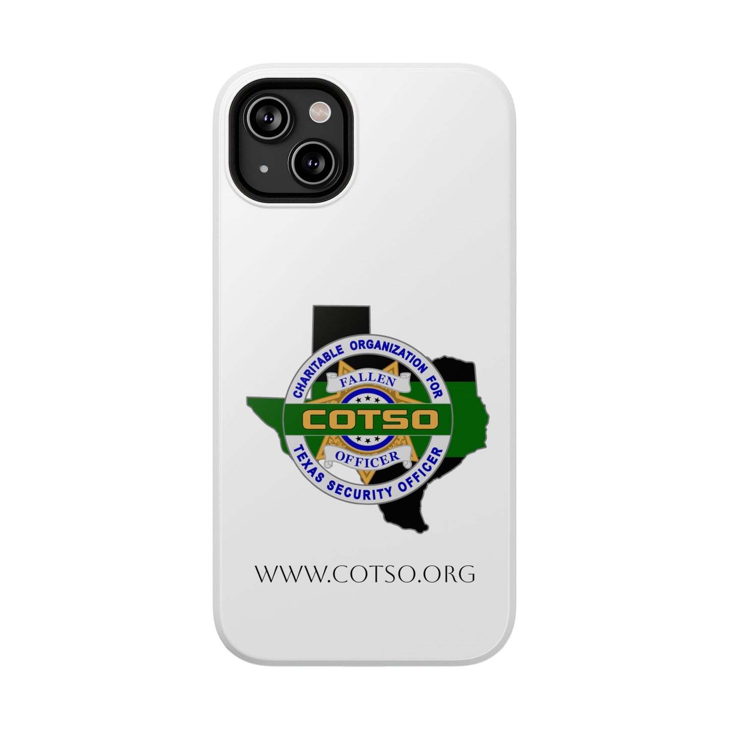 Thin Green Line Impact-Resistant Phone Cases
