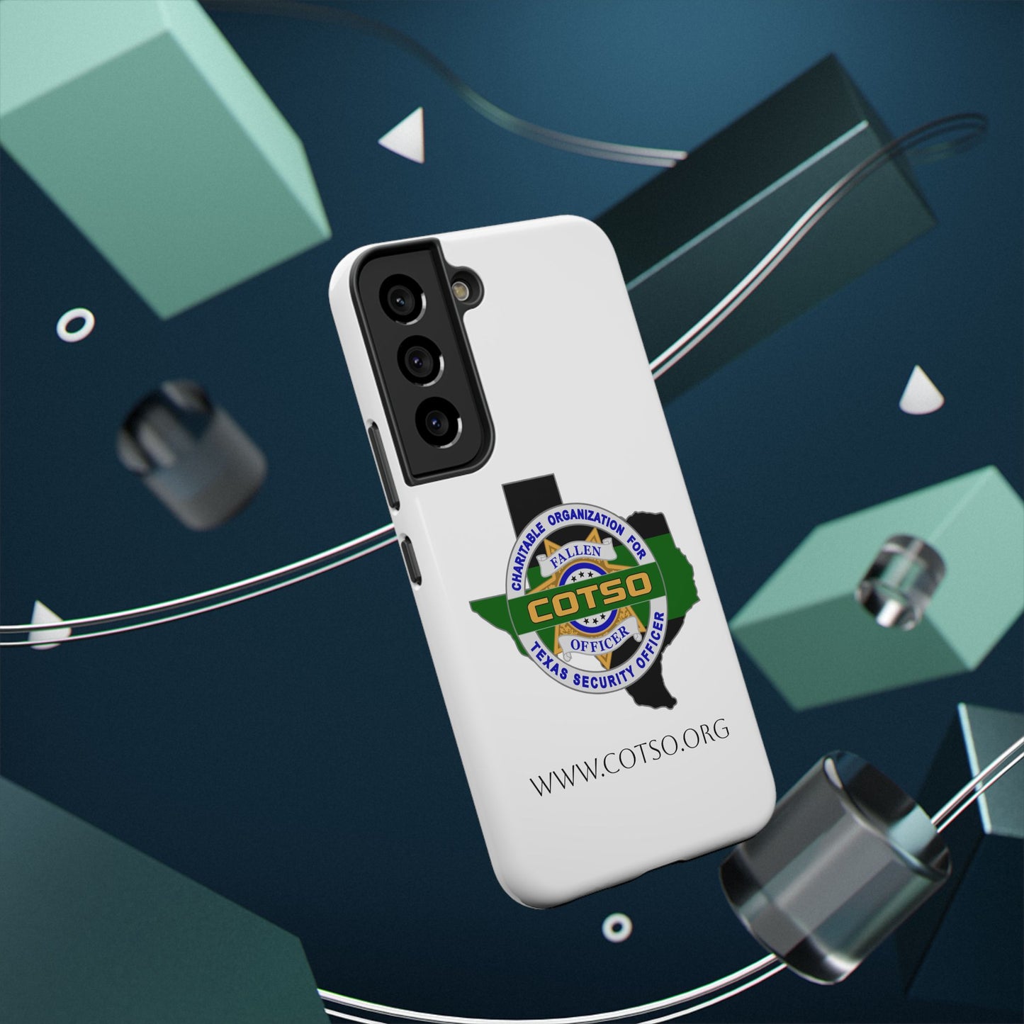 Thin Green Line Impact-Resistant Phone Cases