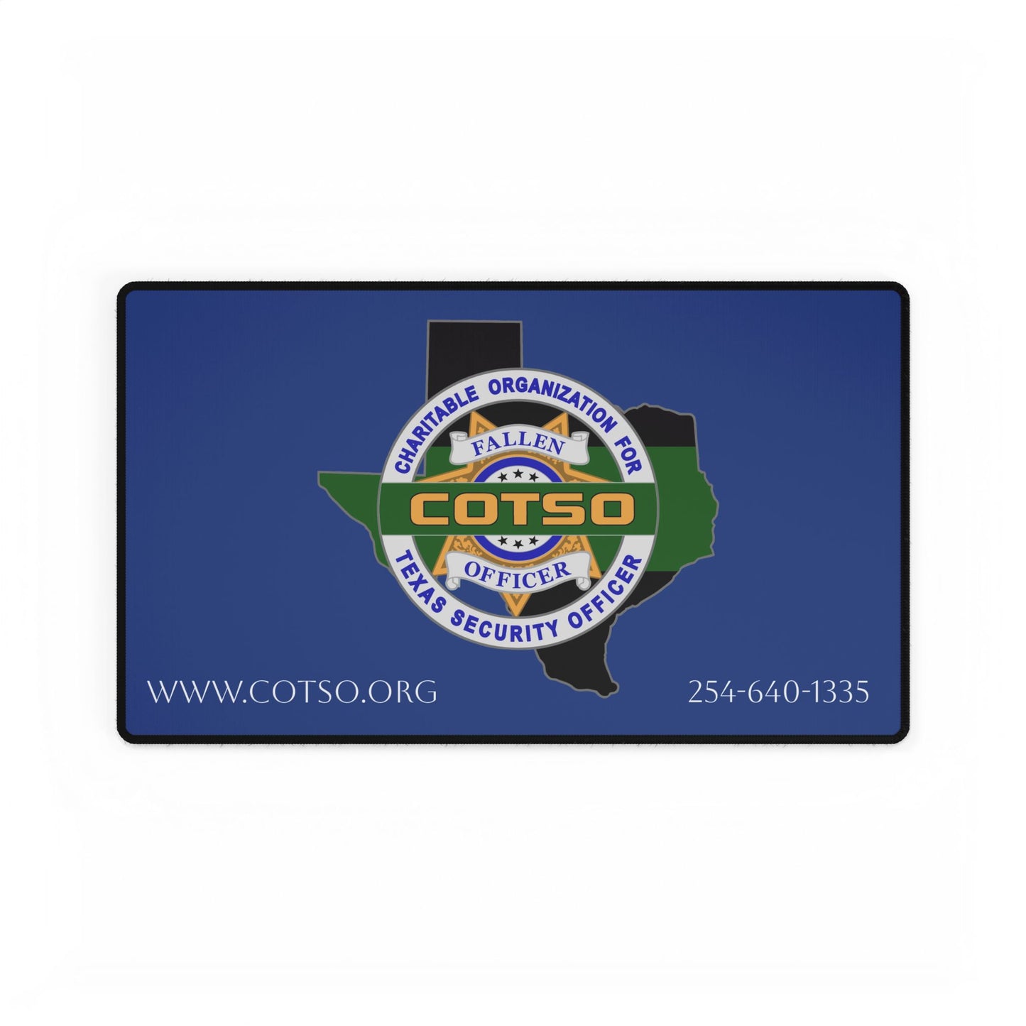 Thin Green Line Desk Mats and mouse pad