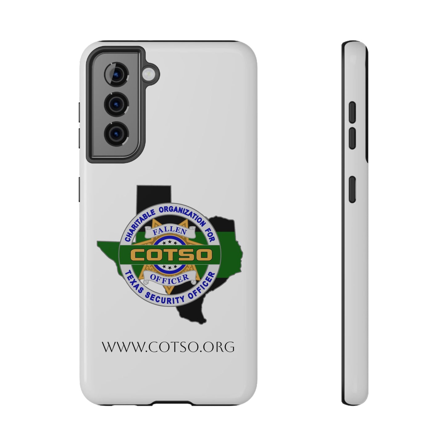 Thin Green Line Impact-Resistant Phone Cases