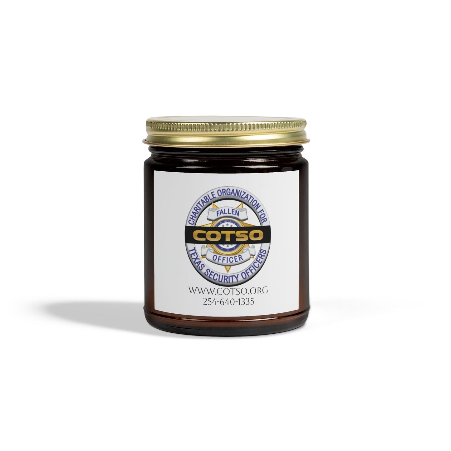 Scented Candles, Coconut Apricot Wax (4oz, 9oz); White Label
