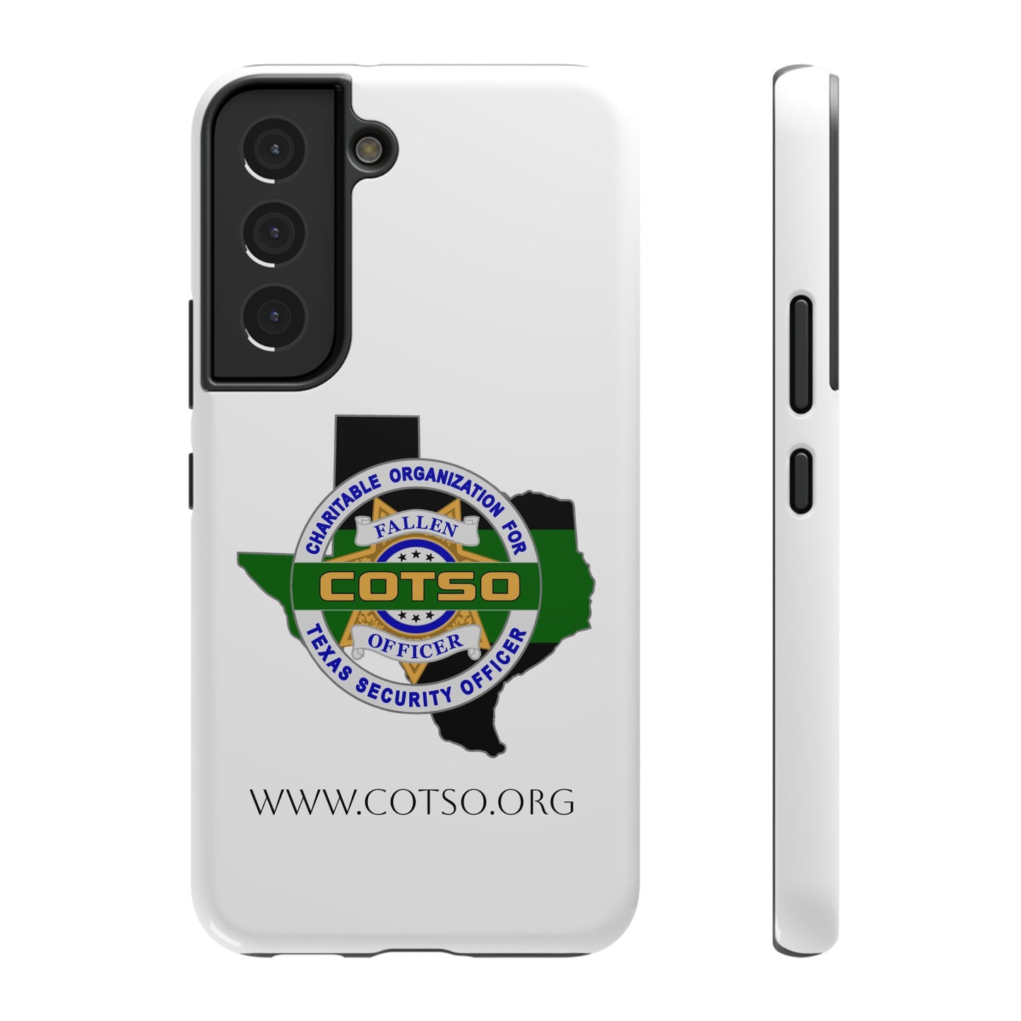 Thin Green Line Impact-Resistant Phone Cases