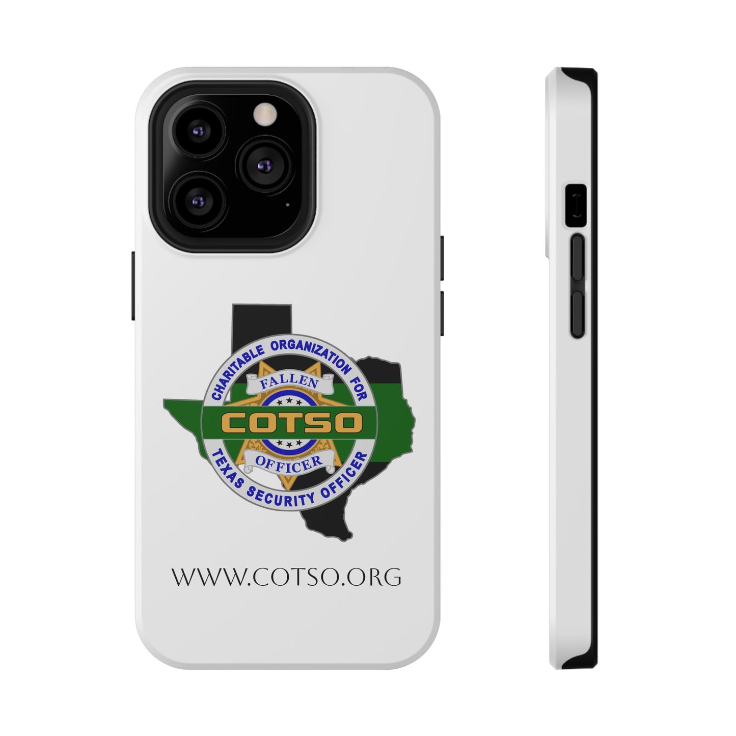Thin Green Line Impact-Resistant Phone Cases
