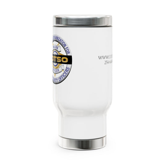 Stainless Steel Travel Mug with Handle, 14oz