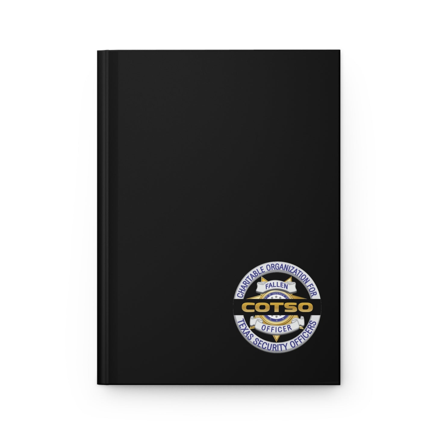 Hardcover Journal Matte with Corner Logo