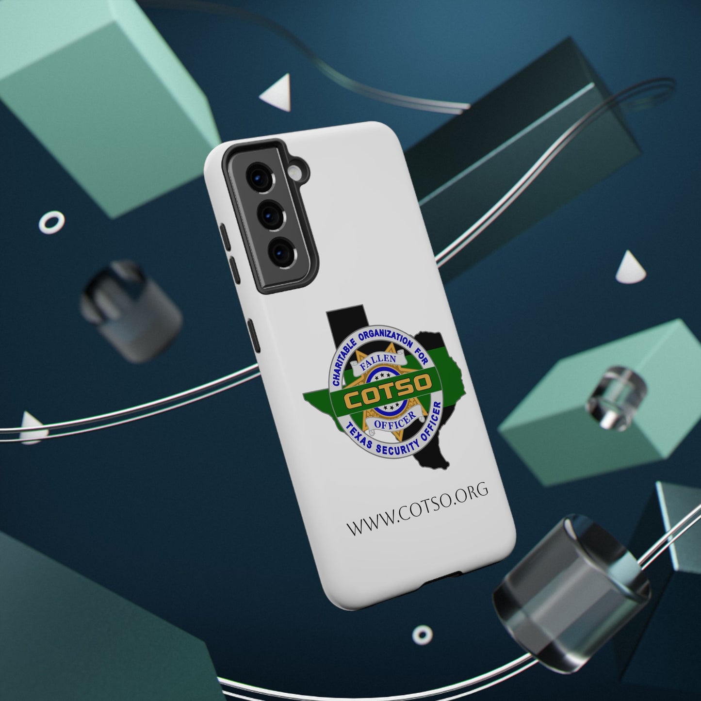 Thin Green Line Impact-Resistant Phone Cases