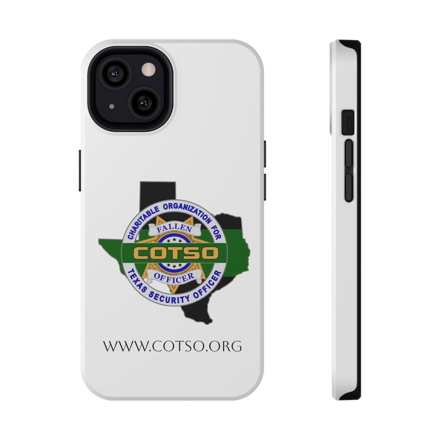 Thin Green Line Impact-Resistant Phone Cases
