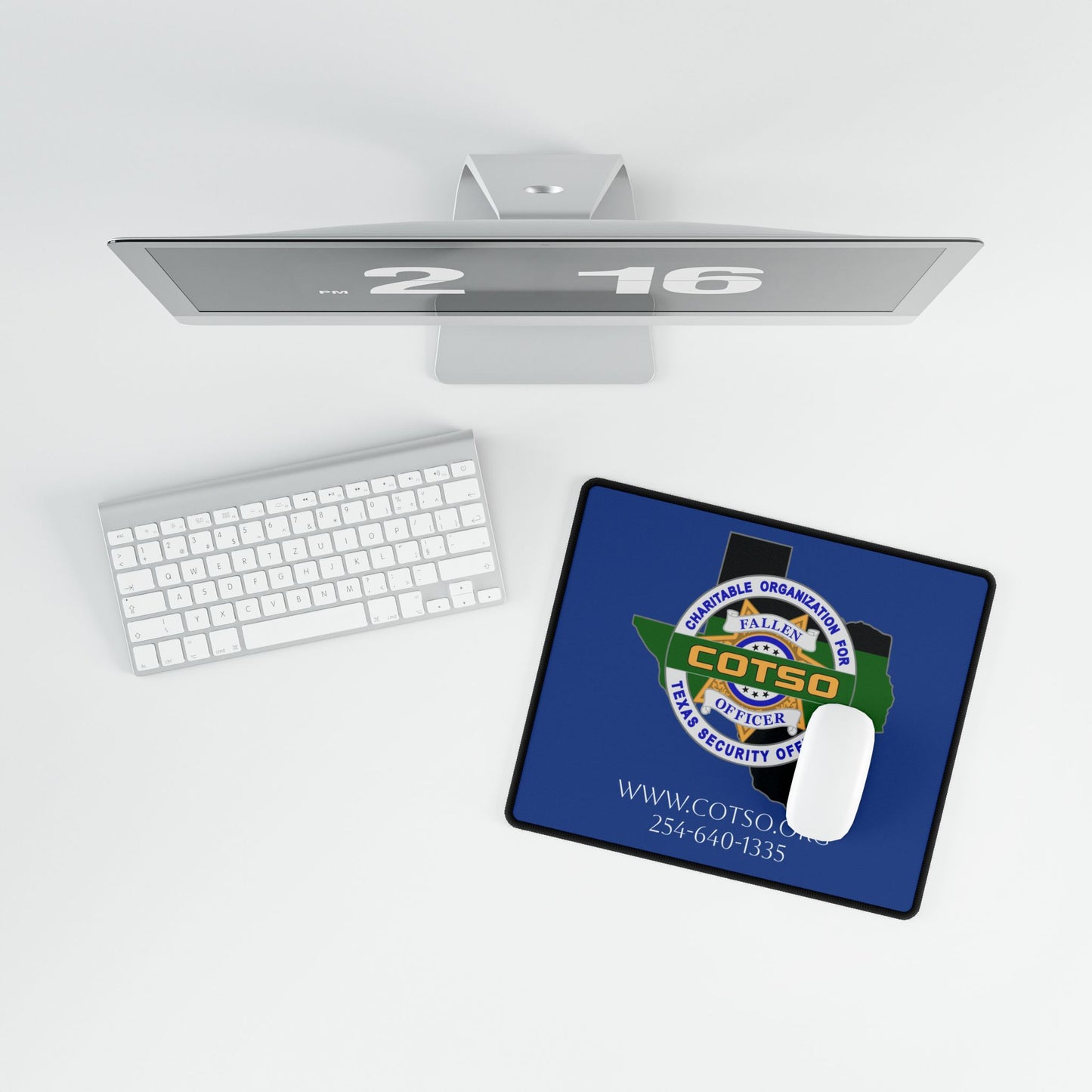 Thin Green Line Desk Mats and mouse pad
