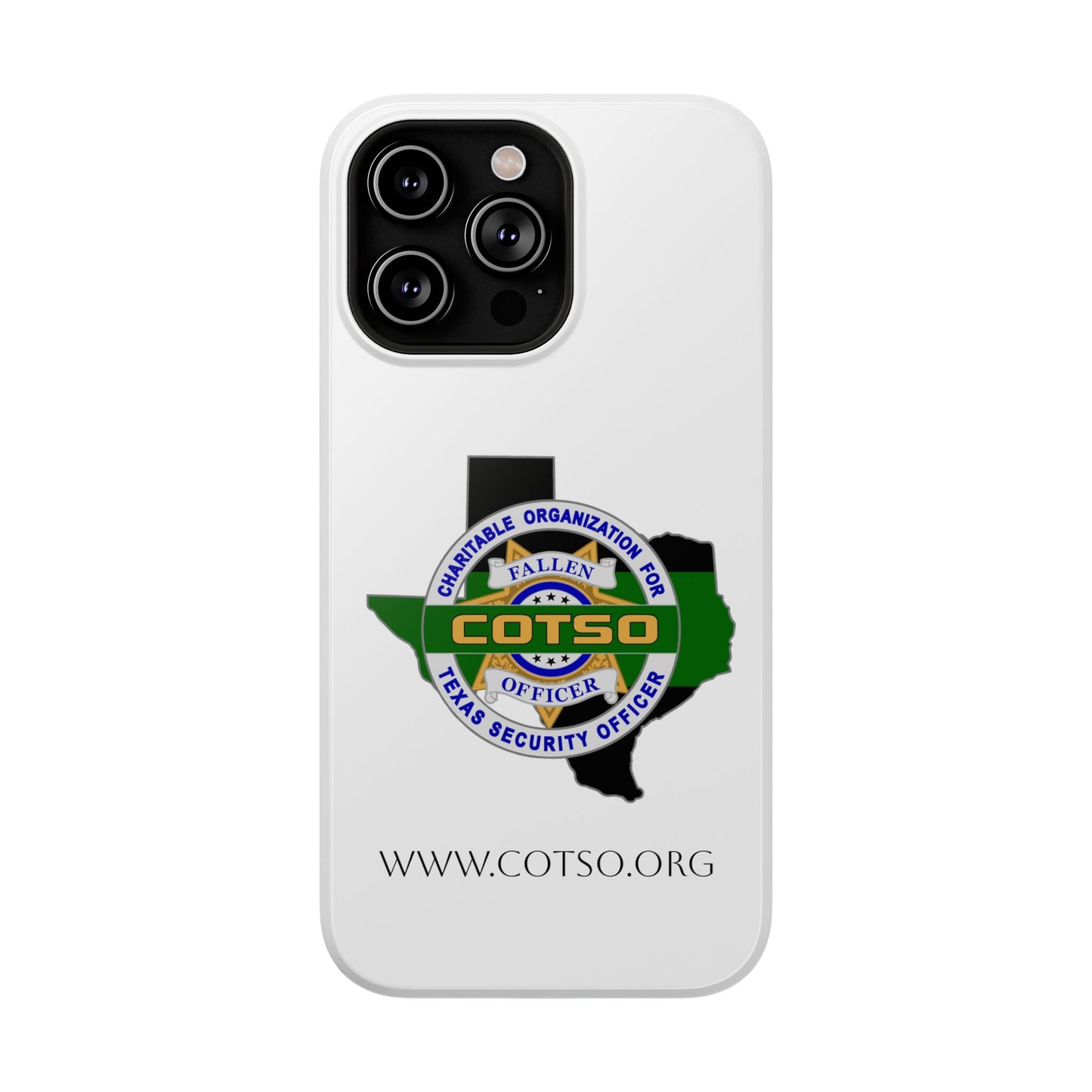 Thin Green Line Impact-Resistant Phone Cases