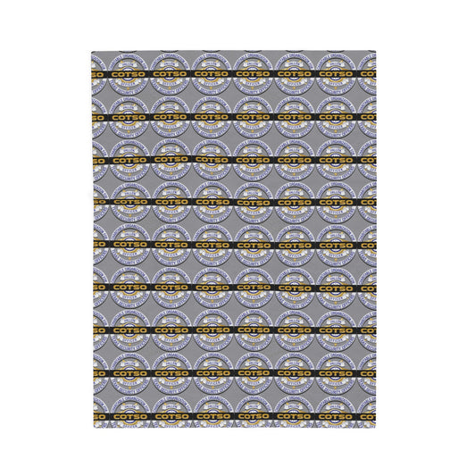 Velveteen Plush Blanket, Gray, style 2