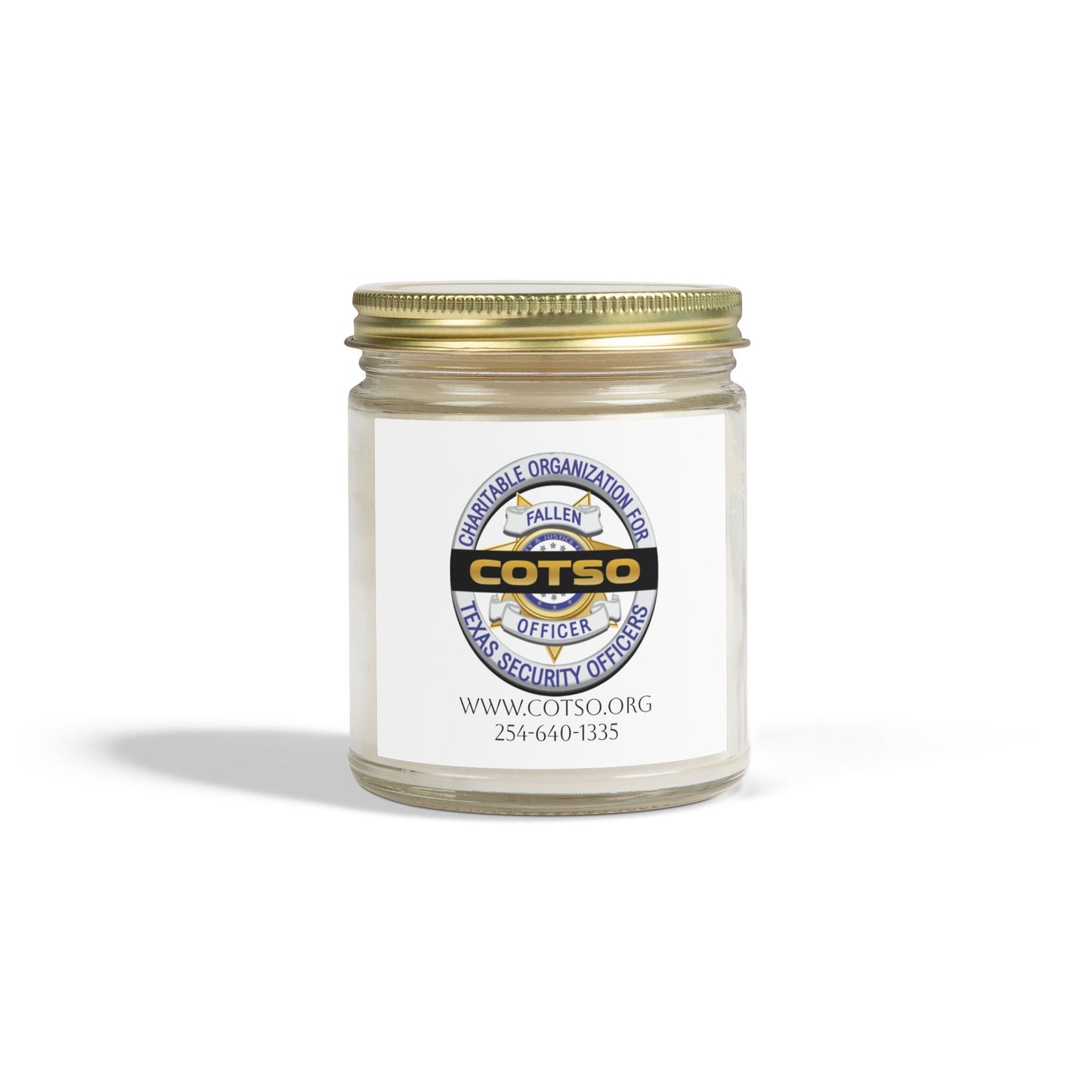 Scented Candles, Coconut Apricot Wax (4oz, 9oz); White Label