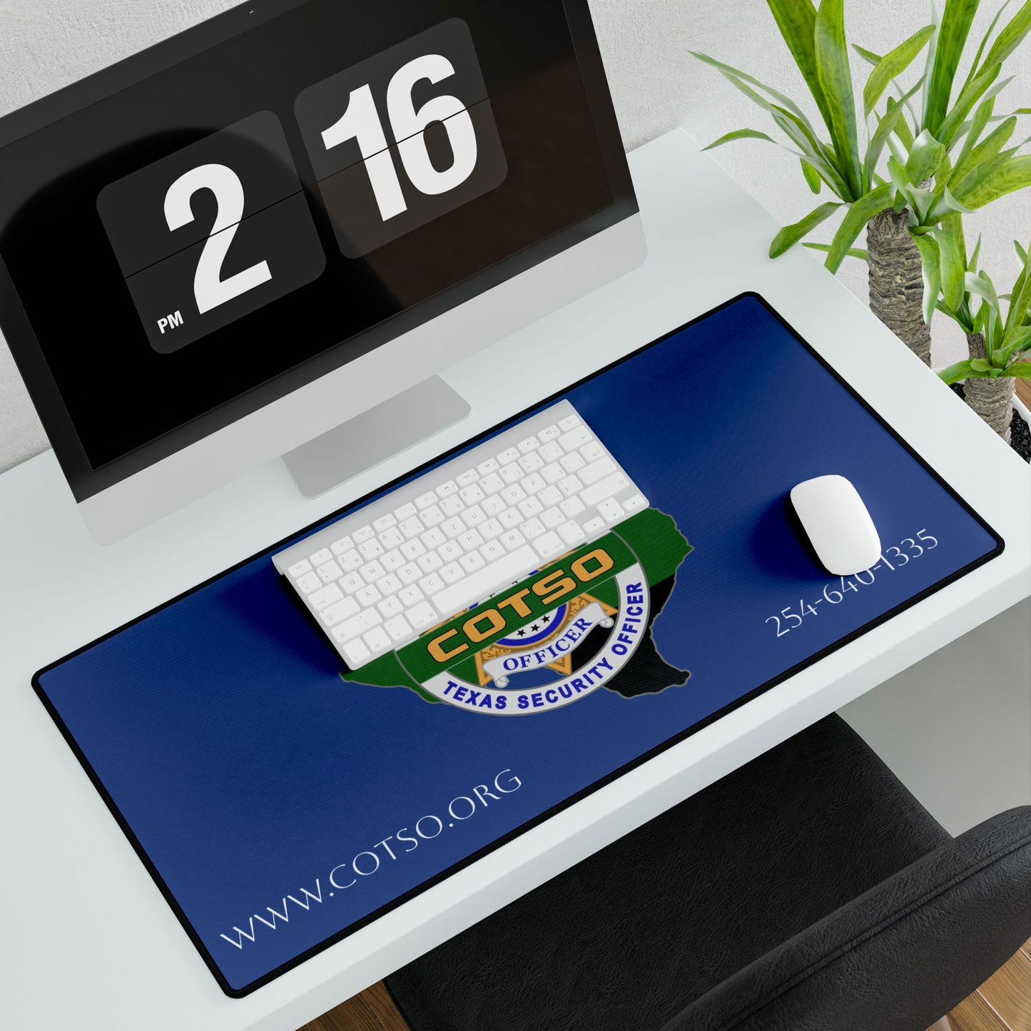 Thin Green Line Desk Mats and mouse pad