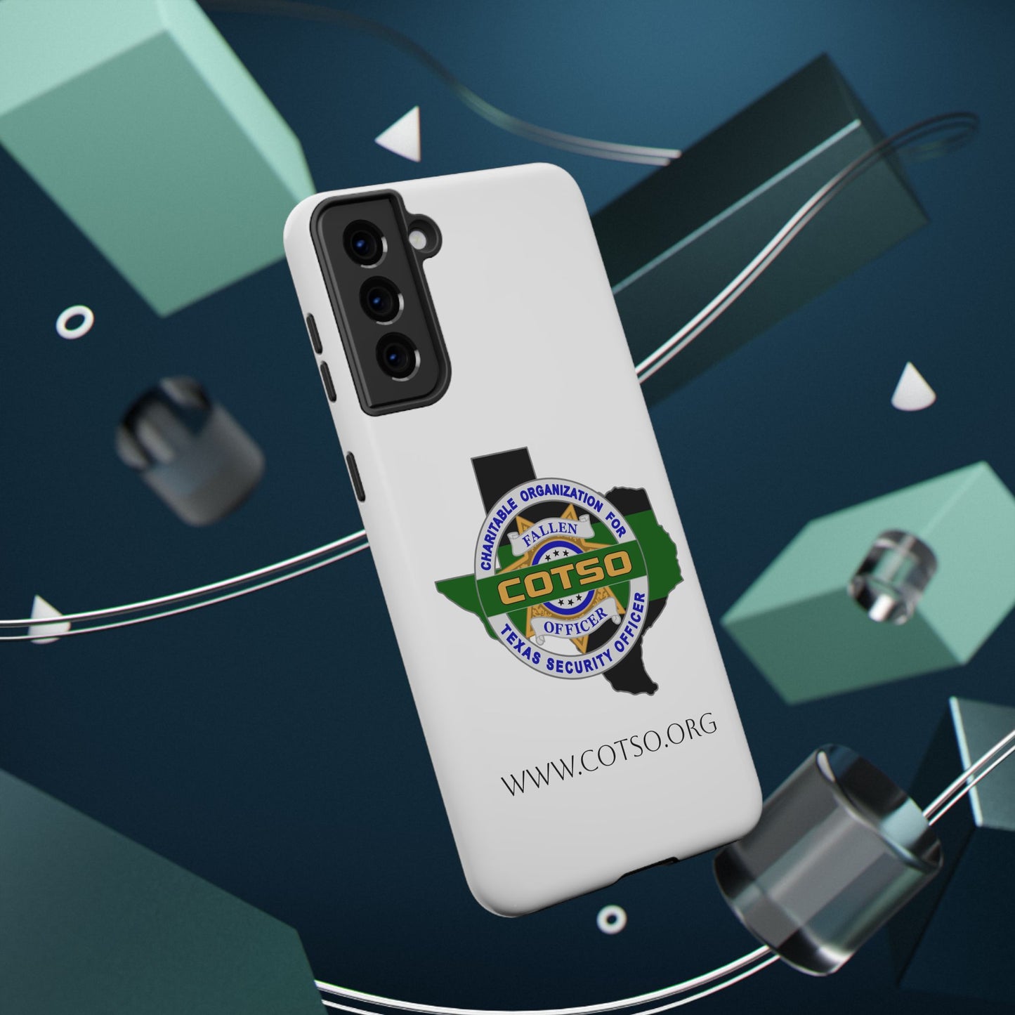 Thin Green Line Impact-Resistant Phone Cases