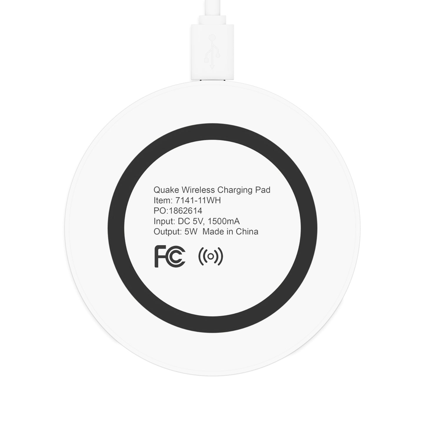 Thin Green Line Quake Wireless Charging Pad