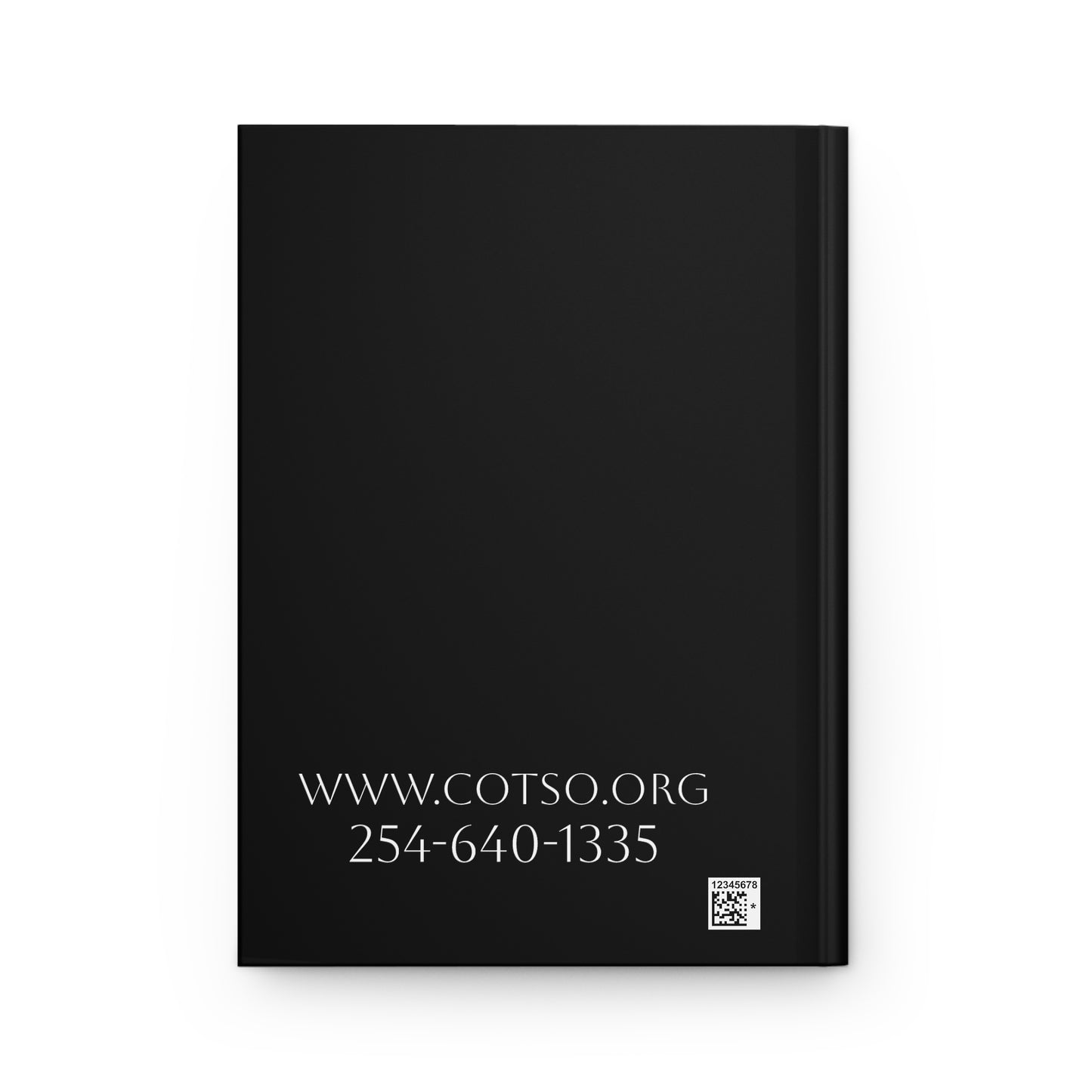 Thin Green Line Hardcover Journal Matte with Corner Logo