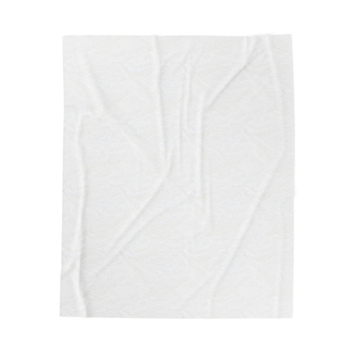 Velveteen Plush Blanket, Blue style 2