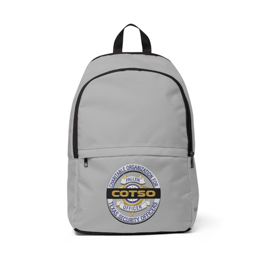 Fabric Backpack, Gray