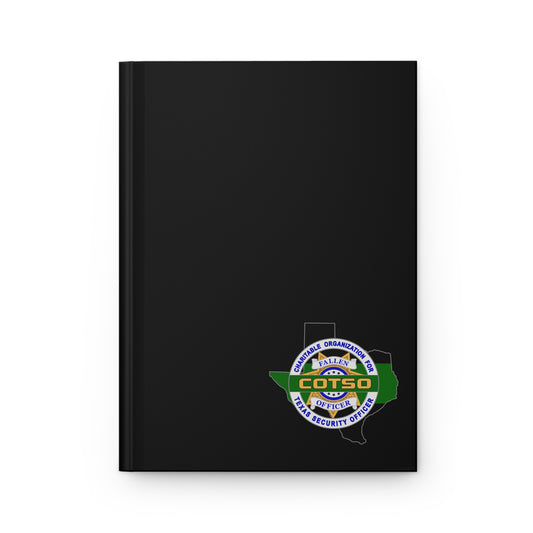 Thin Green Line Hardcover Journal Matte with Corner Logo