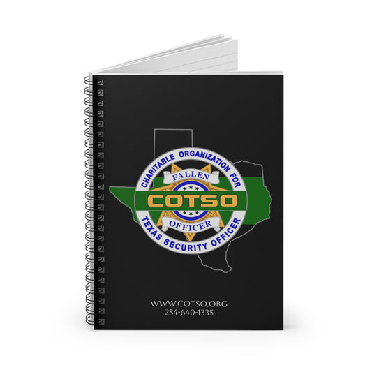 Thin Green Line Spiral Notebook - Ruled Line