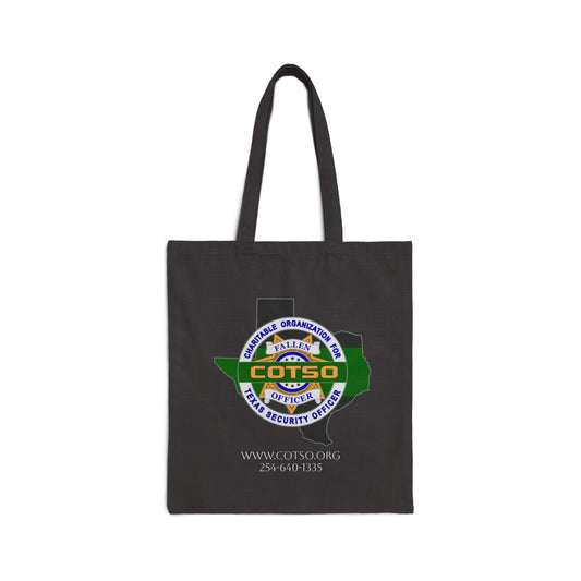 Thin Green Line Cotton Canvas Tote Bag